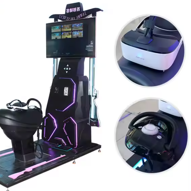 New 9d Vr Horse Riding Game Mechanical Vr Vibrator Horse Riding Simulator for Sale